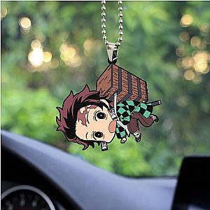 Anime Demon Slayer Tanjiro Figurine Custom Shape Ornament Custom Decorative Custom Shape Car Accessories Decorations