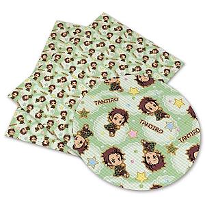 Kimetsu no Yaiba Fabric  Tanjiro Chibi Official Merchandise