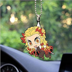 Anime Demon Slayer Rengoku Custom Shape Ornament  Custom Shape Car Accessories and Decorations