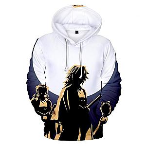 Kimetsu no Yaiba Hoodie  Giyu Hashira Official Merchandise