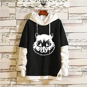Kimetsu no Yaiba Hoodie  Inosuke's Boar Head Official Merchandise