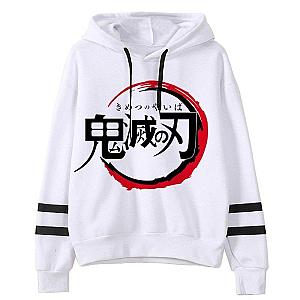 Kimetsu no Yaiba Hoodie  Japanese Logo Official Merchandise