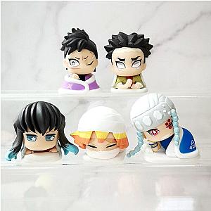 Kimetsu no Yaiba Figure Chibi  -  Little Hashiras and Zenitsu Official Merchandise
