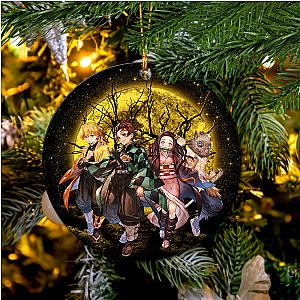 Moon Demon Slayer Moonlight  Circle Ornament Holiday Gift