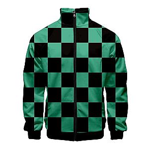 Kimetsu no Yaiba Jacket  Kamado Tanjiro Pattern Official Merchandise
