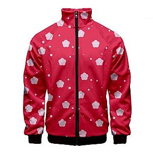 Kimetsu no Yaiba Jacket  Makomo Pattern Official Merchandise