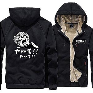 Kimetsu no Yaiba Jacket  Zenitsu Face  Crying to Death Official Merchandise