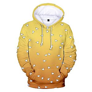 Kimetsu no Yaiba Hoodie Zenitsu Haori Pattern Official Merchandise