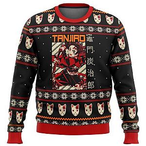 Demon Slayer Tanjiro Ugly Christmas Sweater