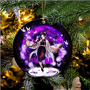 Shinobu Demon Slayer Ornament Holiday Gift Moonlight  Circle