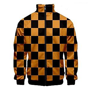 Kimetsu no Yaiba Jacket  Tanjuro Pattern Official Merchandise