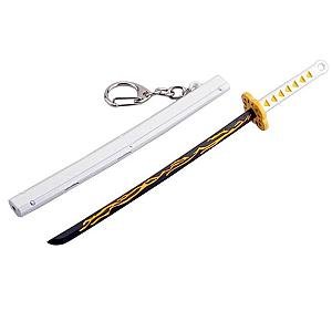 Kimetsu no Yaiba Keychain  -  Zenitsu Sword Official Merchandise