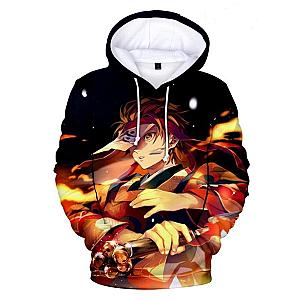 Kimetsu no Yaiba Hoodie  Tanjiro Hinokami Kagura Official Merchandise