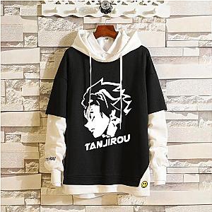 Kimetsu no Yaiba Hoodie  Tanjiro's Side Face Official Merchandise