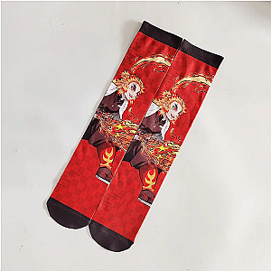 Demon Slayer Socks - Kyojuro Hashira Socks