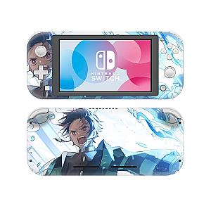 Kimetsu no Yaiba Nintendo Switch Skin  -  Tanjiro Water Breathing Official Merchandise
