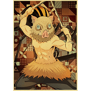 Kimetsu no Yaiba Poster Inosuke Official Merchandise