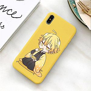 Kimetsu no Yaiba Phone Case Samsung  -  Cute Zenitsu Eating Official Merchandise