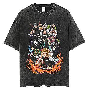 Nine Demon Slayer Pillar Short Sleeves Tee