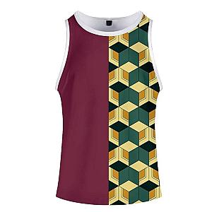 Kimetsu no Yaiba Tank Top  Giyu Tomioka Pattern Official Merchandise