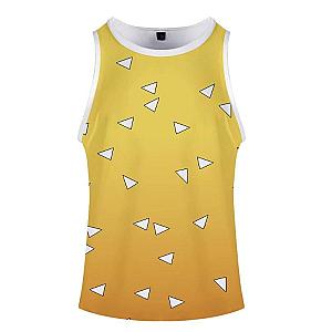 Kimetsu no Yaiba Tank Top  Zenitsu Agatsuma Pattern Official Merchandise