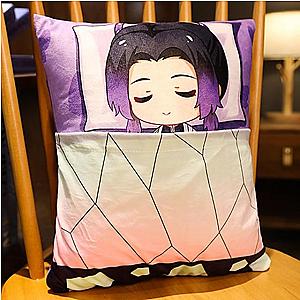 Demon Slayer Plush:  Cute Sleeping Insect Hashira Plush Pillow Cover