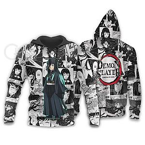 Demon Slayer Shop - Muichiro Tokito Manga Insipiration Hoodie