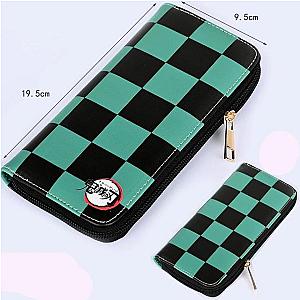 Demon Slayer Shop - Tanjiro Kamado Uniform PU Leather Wallet Kimetsu no Yaiba Merch