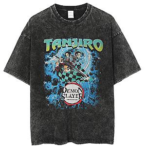 Tanjiro Demon Slayer Short Sleeves Tee
