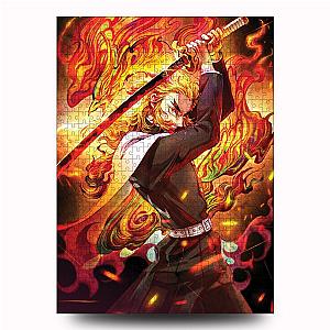 Demon Slayer Shop - Kyojuro Flame Pillar Puzzle