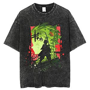 Tanjiro Green Shadow Short Sleeves Tee