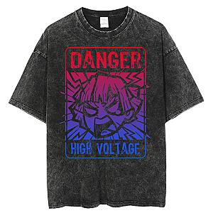 Zenitsu Danger High Voltage Short Sleeves Tee