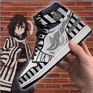Demon Slayer Shop -  Obanai Iguro Sneakers Sword Snake Anime Sneakers Kimetsu no Yaiba Merch