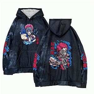 Akaza Demon Kimetsu No Yaiba 3D Pullover Hoodie