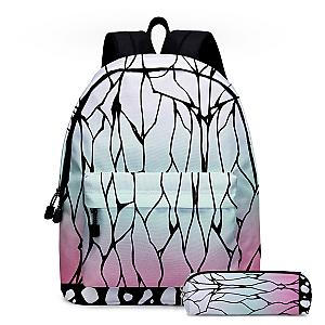 Demon Slayer Backpack - Kochou Shinobu Student Bag Outdoor Backpack