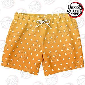 Demon Slayer Shop - Zenitsu Agatsuma Classic Swim Trunks Kimetsu no Yaiba Merch