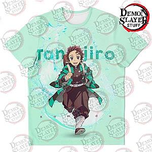 Demon Slayer Shop -  Kamado Tanjirou T-shirt New Design 2021 Kimetsu no Yaiba Merch