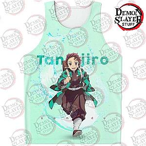 Demon Slayer Shop - Kamado Tanjirou Funny Tank Top Kimetsu no Yaiba Merch