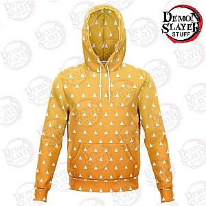 Demon Slayer Hoodie Shop - Zenitsu Agatsuma Classic Hoodie Kimetsu no Yaiba Merch