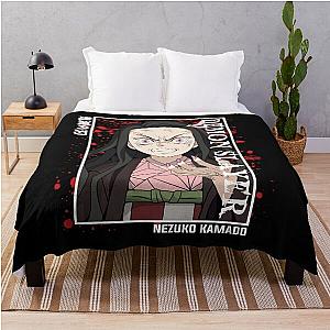 Demon Slayer Blanket - Nezuko Kamado Beauty Throw Blanket