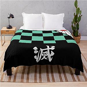 Demon Slayer Blanket - Tanjiro Kamado Heroic Throw Blanket
