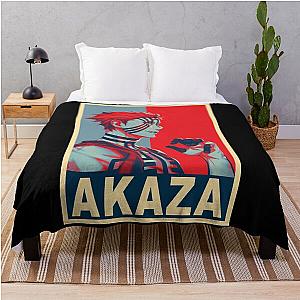 Demon Slayer Blanket - Akaza Fierce Design Throw Blanket