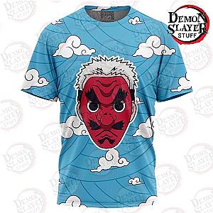 Demon Slayer Shop - Wavy Cloud Urokodaki  T-Shirt Kimetsu no Yaiba Merch