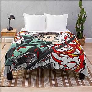Demon Slayer Blanket - Nice Cool Anime Film Art Throw Blanket