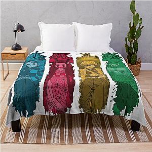 Demon Slayer Blanket - Epic Japan Anime Design Throw Blanket