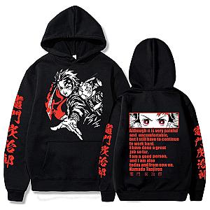 Demon Slayer Hoodie - Demon Slayer Characters Quotes Unisex Hoodie