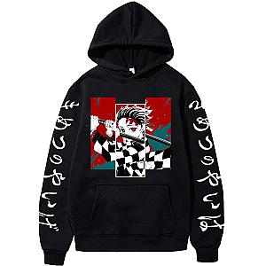 Demon Slayer Hoodie - Tanjiro Kamado Harajuku Streetwear Hoodie