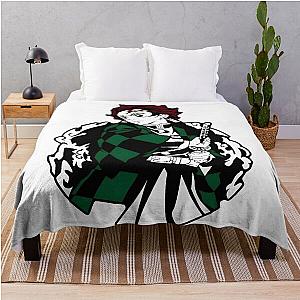Demon Slayer Blanket - Slayer Stand Tall Artwork Throw Blanket