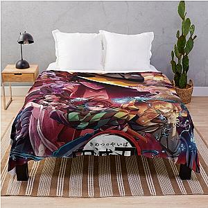 Demon Slayer Blanket - The Knight Warrior Throw Blanket