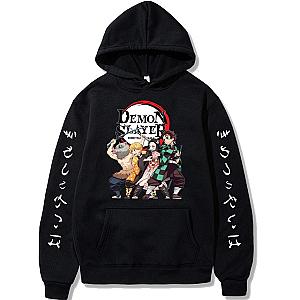 Demon Slayer Hoodies - Demon Slayer Friends Fashion Hoodie